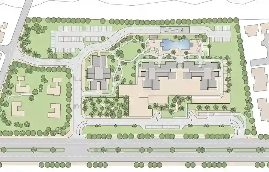 Godrej Manpada master plan layout